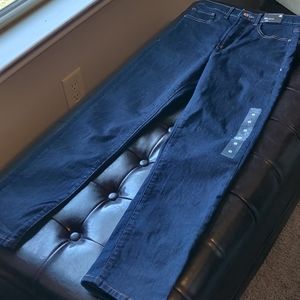 Dark Blue Denim Jeans